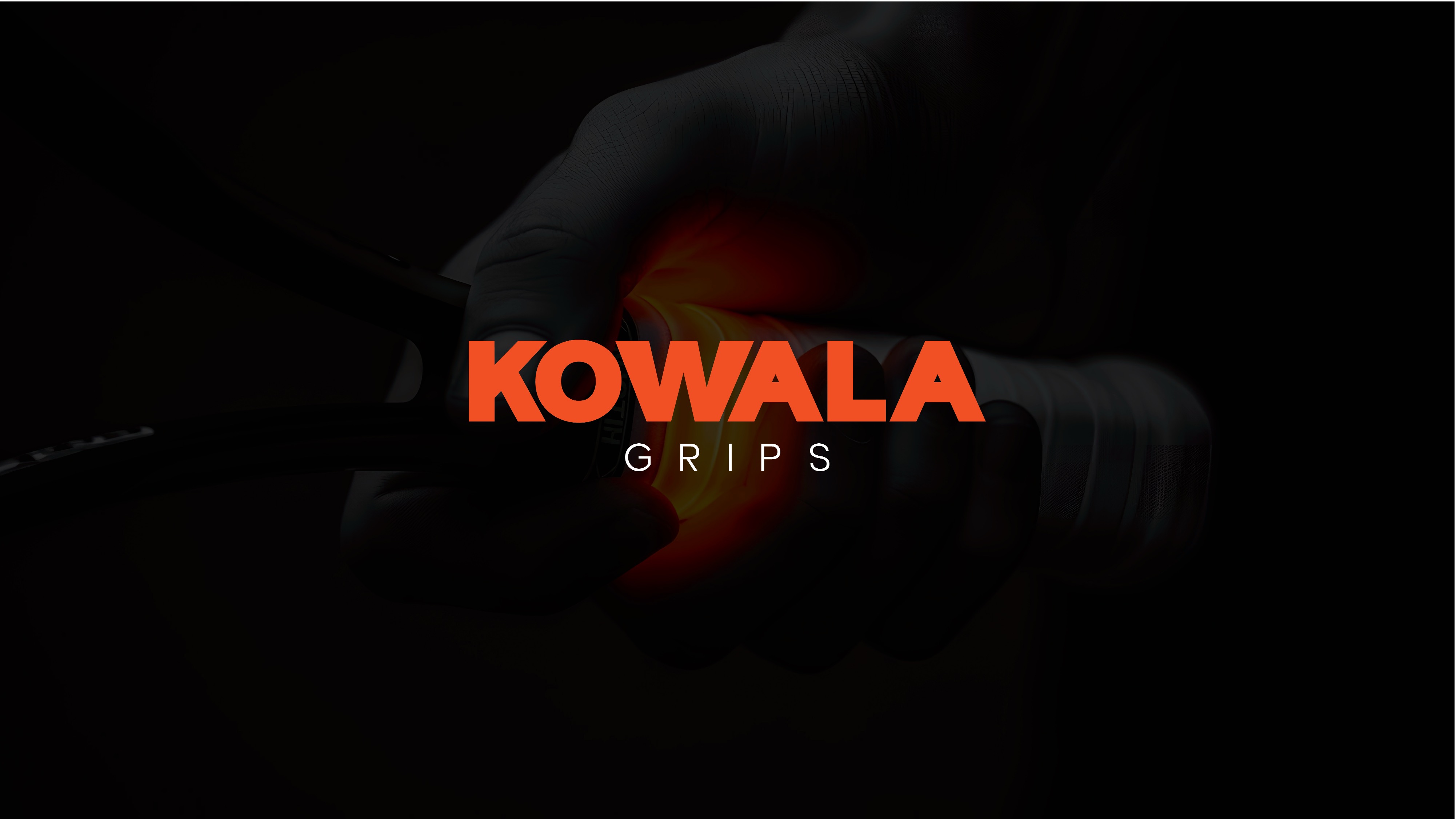 Kowala Grips glowing orange
